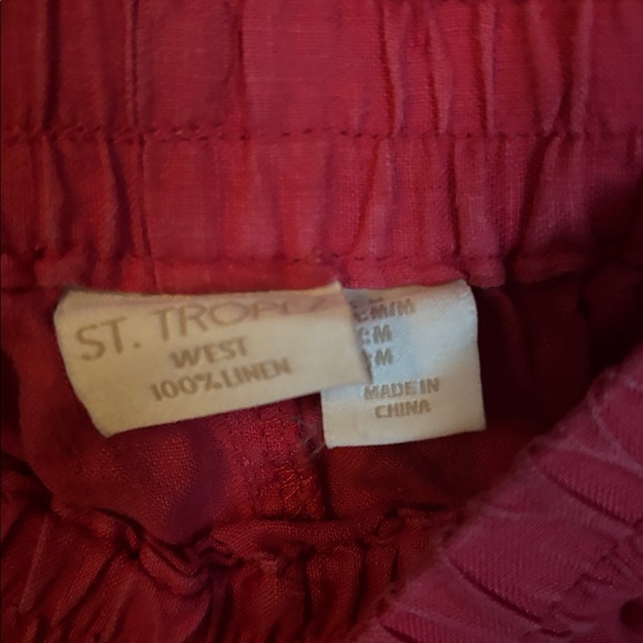 Red Drawstring Skirt - Picture 2 of 3